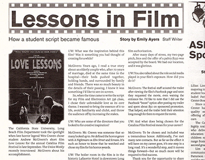 Student Success exposé, Part I: Lessons in Film