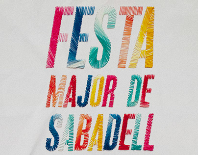Proposta de cartell - Festa Major de Sabadell