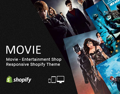 Movie – Entertainment Shop Responsive Shopify Theme