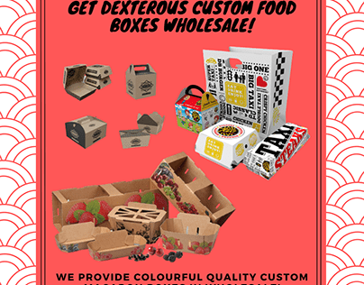 Custom Food Boxes Wholesale!