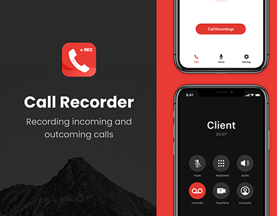 UI/UX Design-Call Recorder