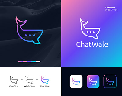 ChatWale Logo | Tech Modern Chatting Logo