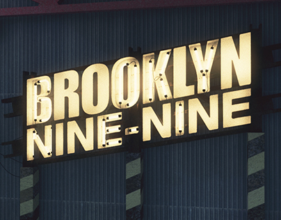 Neon Brooklyn Nine-Nine