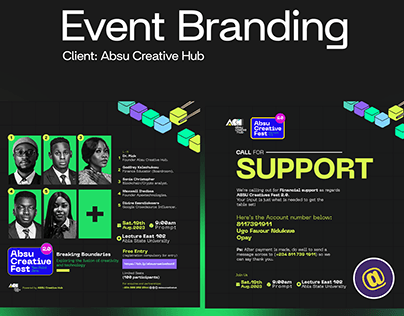 Project thumbnail - Abus Creative Hub Event Branding