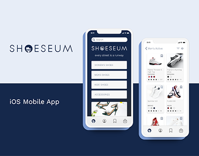 Shoeseum Mobile App - UI/UX Design