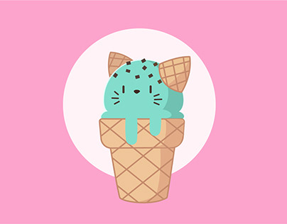 ICE CAT animated logo