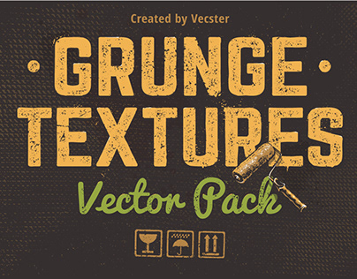 Grunge Textures Vector Pack By: Vecster
