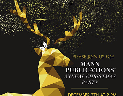 Office Christmas Party Flyer