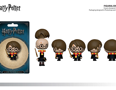Harry Potter Figural Erasers