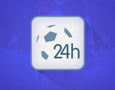 24h Soccer Edition - Logotype / Mobile App