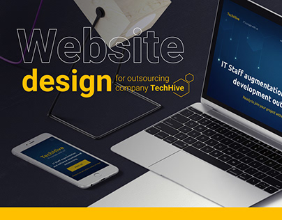 Website for outsourcing company