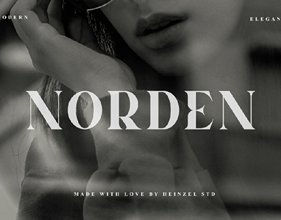 Norden - Modern & Elegant All Caps Serif