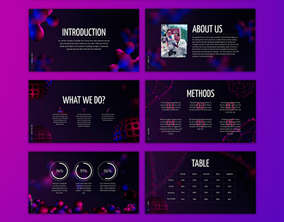 Futuristic Biology - free Google Slides Presentation
