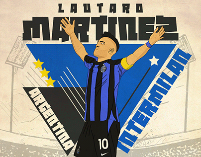 illustration poster " martinez"