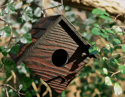 3D birdhouse design
