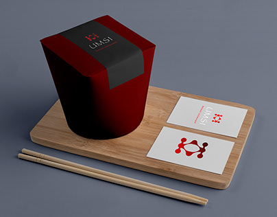 UMSI | Korean restaurant logo and brand identity