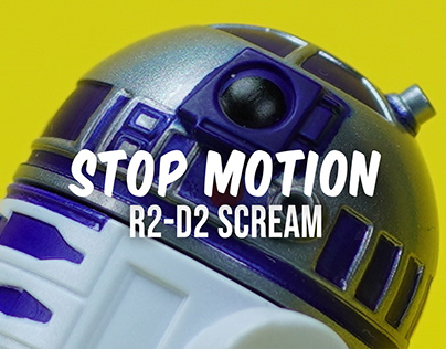 R2-D2 VS BABY YODA | STOP MOTION
