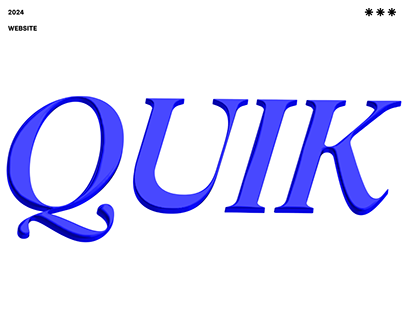 Quik Marketing Agency – Website