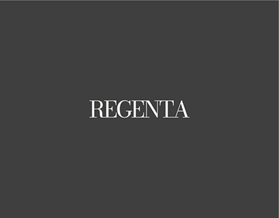 Regenta - Haute couture clothing brand identity