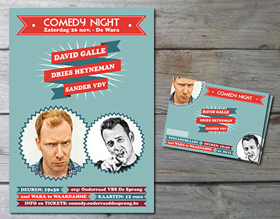 Comedy Night // poster design