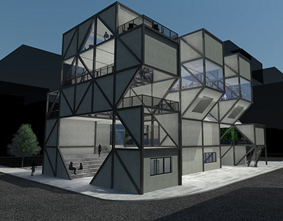Triangular Trouble | 3D Visualize + Architect Drawings