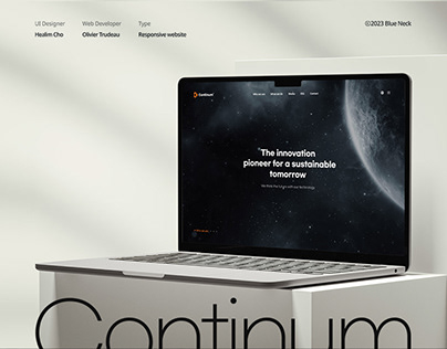 Continum - Responsive web design