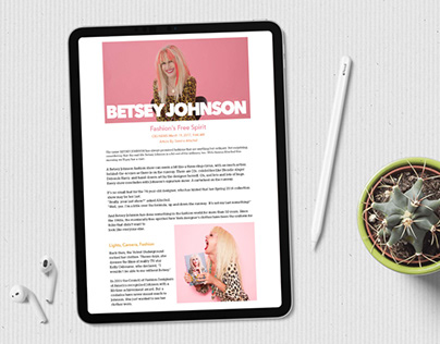 Betsey Johnson Webpage