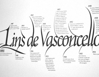 Lins de Vasconcellos - Timeline