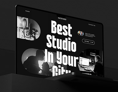 Music Recording Studio Website Design