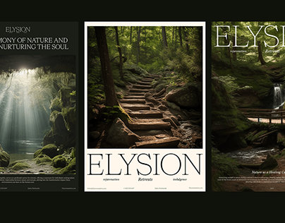 Elysion Retreats Branding / Brand Strategy / Visual