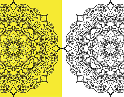 Pattern mandala design