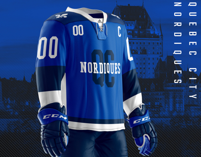 Quebec City Nordiques Jersey Concept