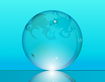 Crystal Globe, Vector Graphics