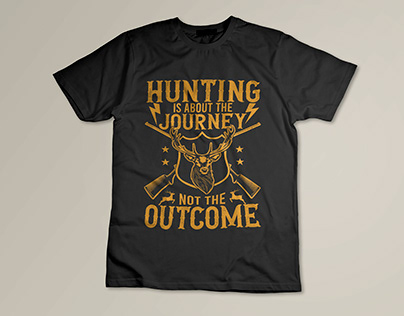 hunting journey outcome Vector T-shirt design