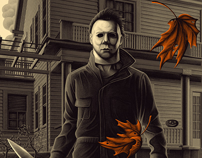 Official Licensed John Carpenter's Halloween Poster
