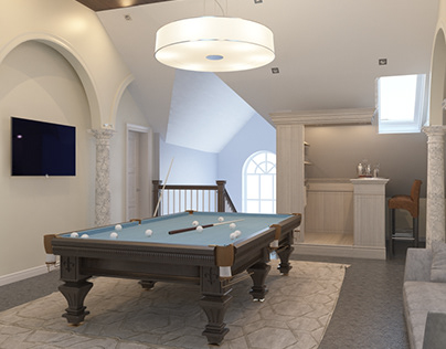 Billiard room design