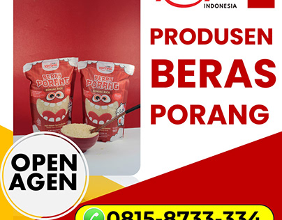 Jual Beras Porang Bandung, Hub 0815-8733-334