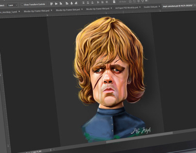 Caricature Of Tyrion Lannister(Peter Dinklage)