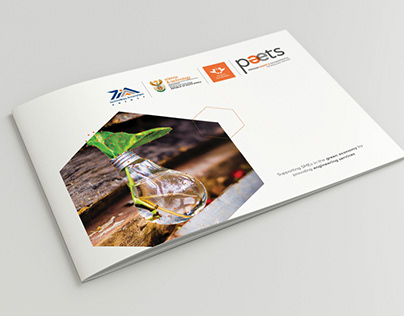 Design and layout of corporate brochure for UJ PEETS