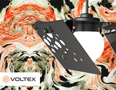 Voltex Sheet Metal Lamp Shade