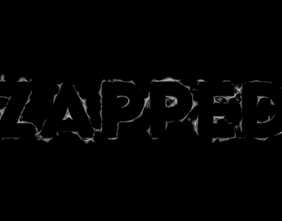 Zapped Electric Text Effect