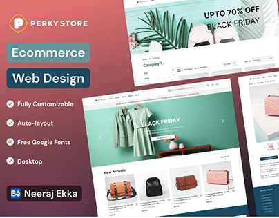 Perky Store - E-commerce Website Design Case Study