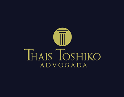 Projeto de Identidade Visual Advogada Thais Toshiko