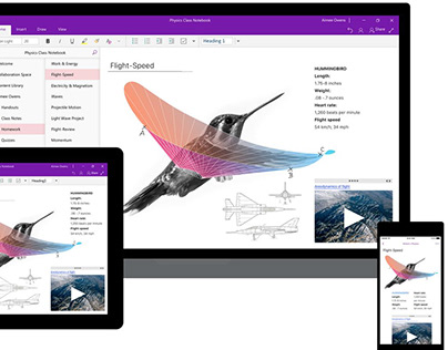 Notebook Insight Science OneNote project tracker