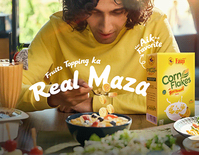 Fauji Cereals Coated Corn Flakes Digital campaign