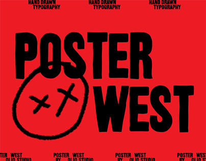 Poster West Font