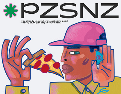 ILLUSTRATION FOR PIZZA SINIZA (NSK)