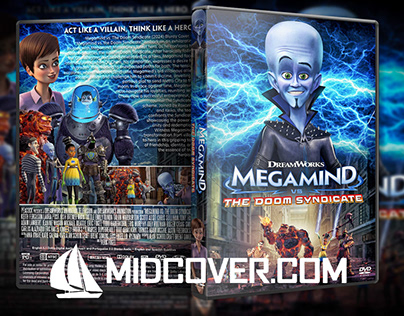 Megamind vs. The Doom Syndicate (2024) DVD Cover