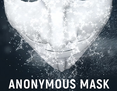 Particle Motion Anonymous Mask - Guy Fawkes Mask