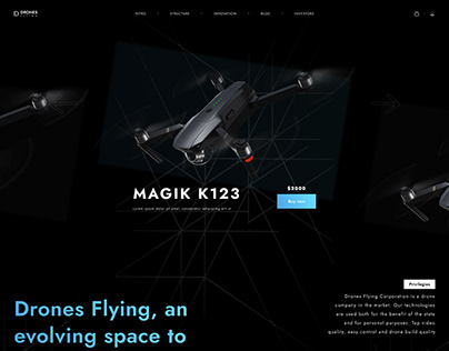 Drones | Landing Page